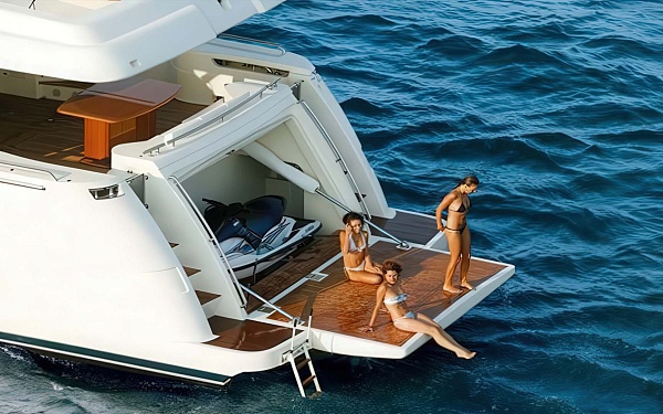 Аренда яхты Ferretti 881 Samara на Мальдивах